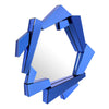 Cellino spiegel blauw glas